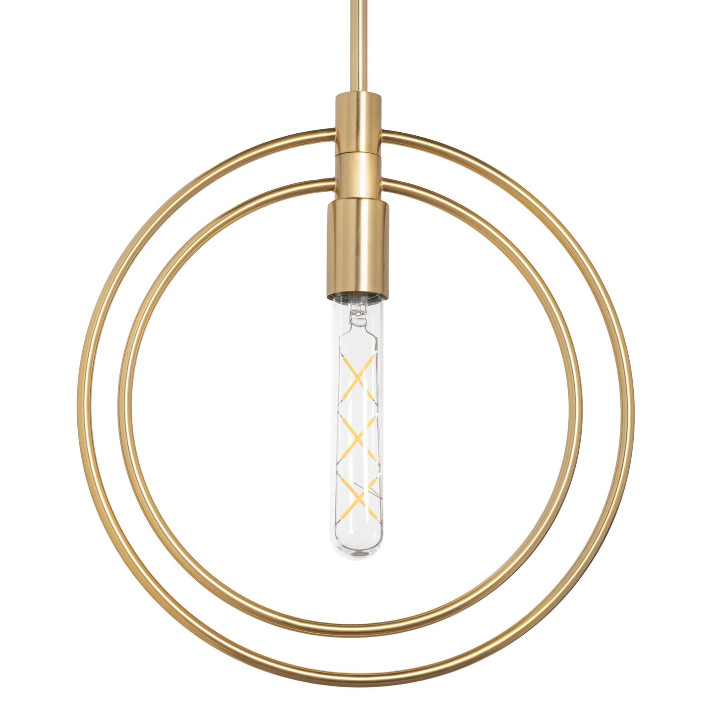 NKS Line - Nyla Single Light Brass Pendant