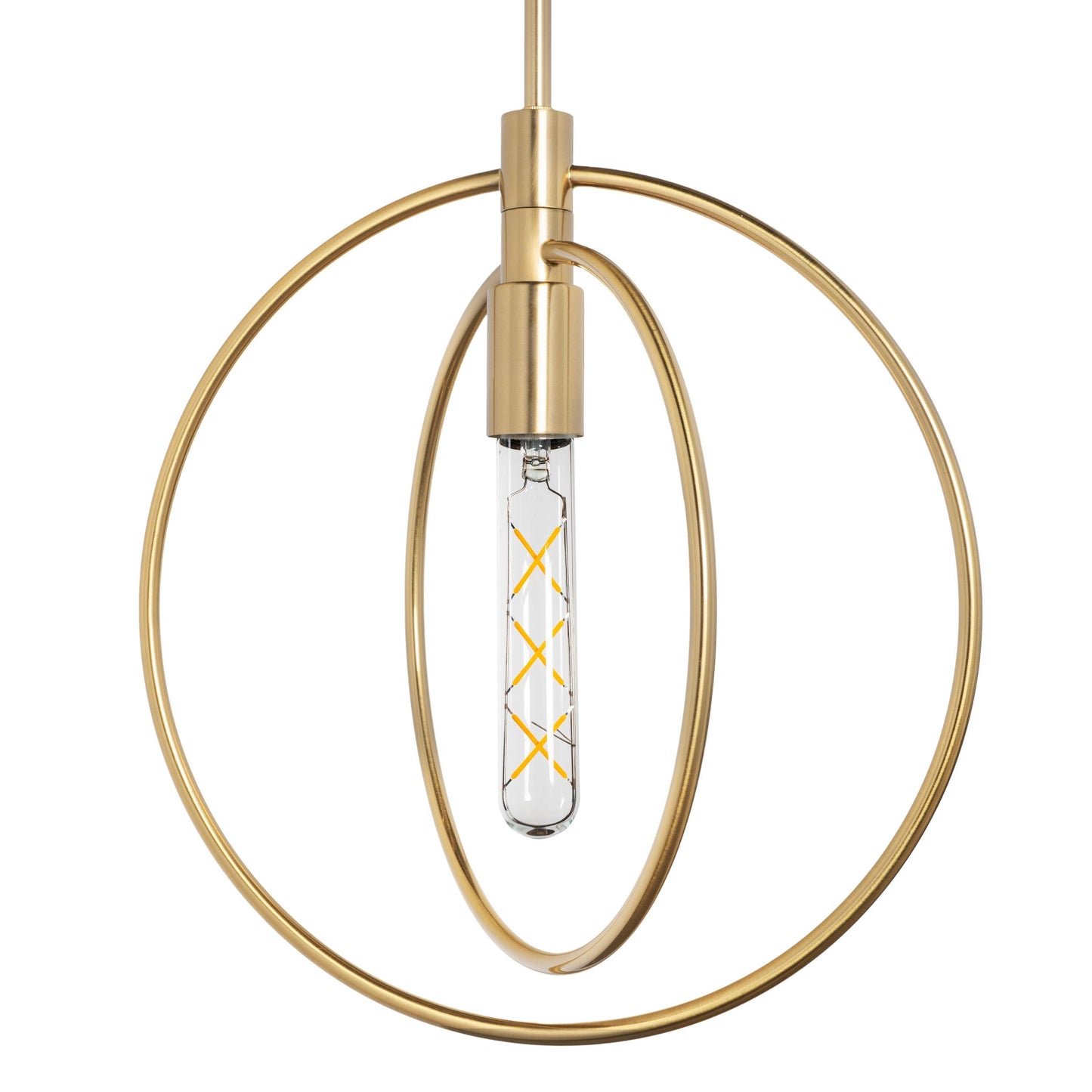 NKS Line - Nyla Single Light Brass Pendant