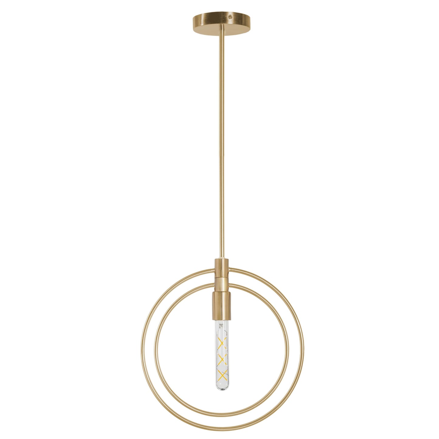 NKS Line - Nyla Single Light Brass Pendant