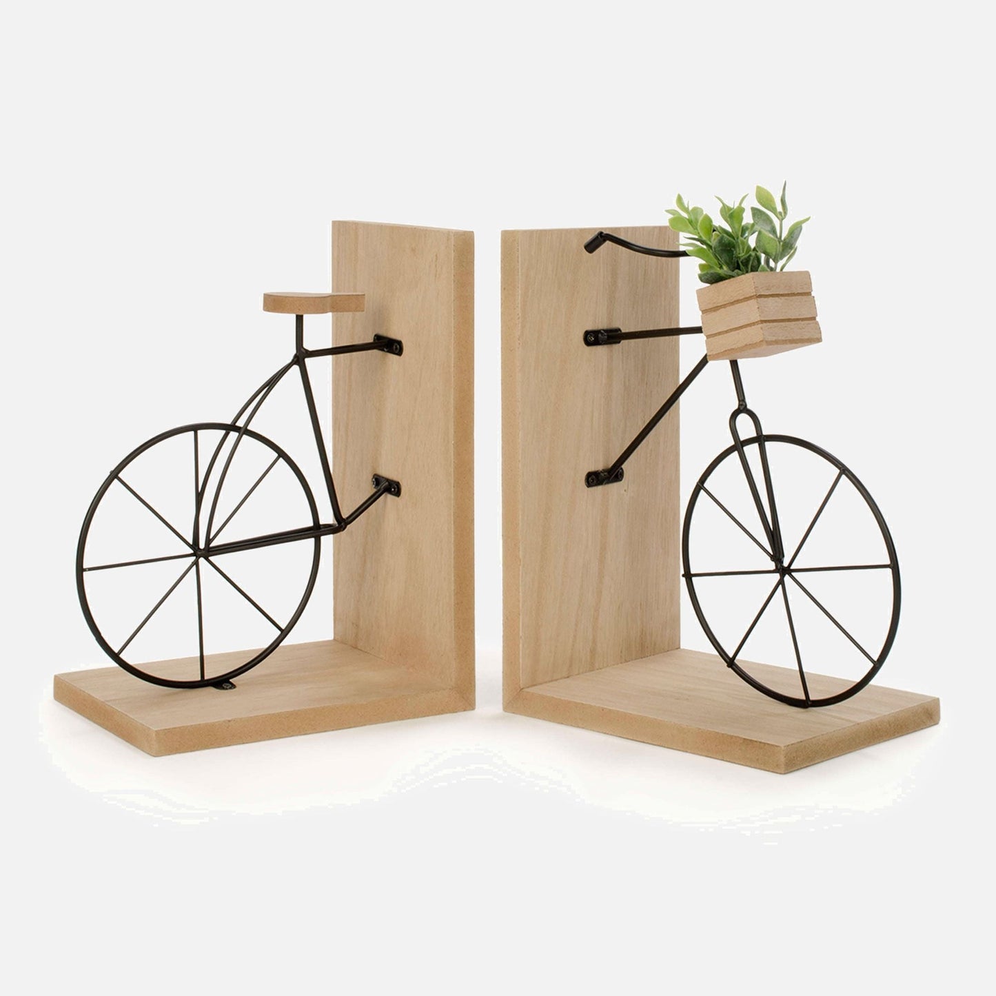 NKS Line - Set of 2 Bicycle Bookends