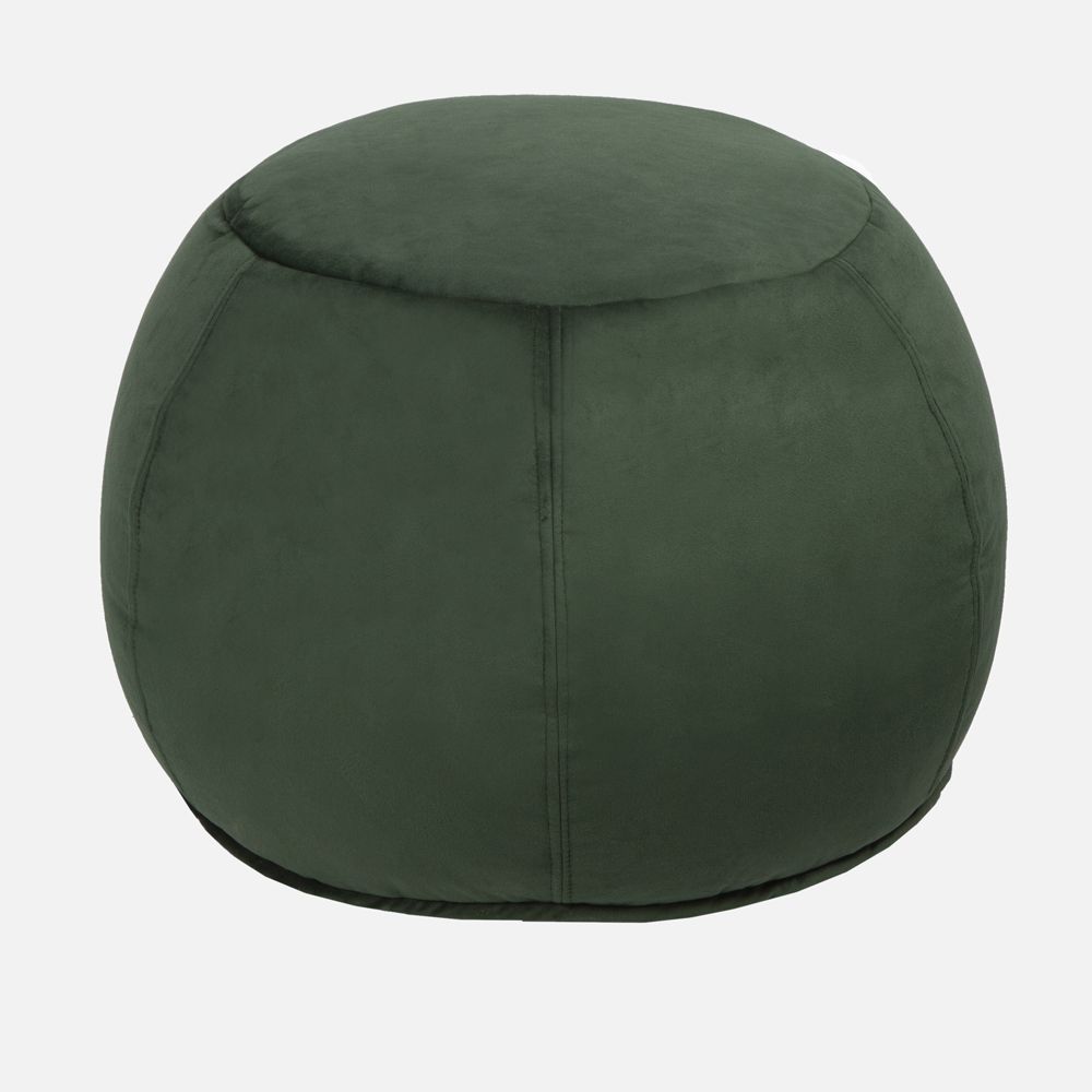 NKS Line - Kami Round Ottoman Green