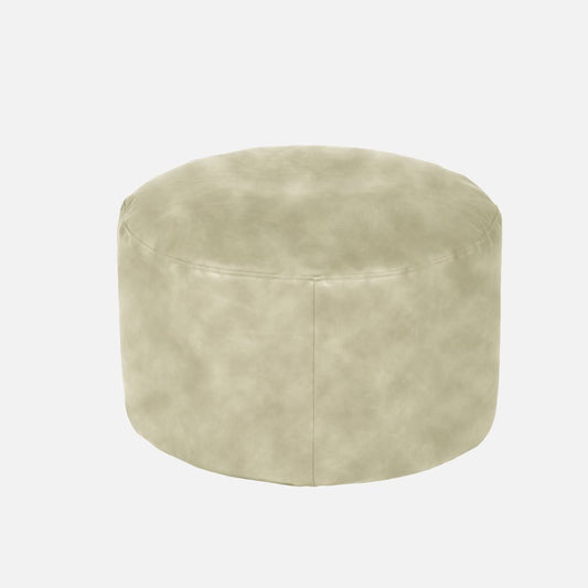 NKS Line - Aria Round Beige Ottoman