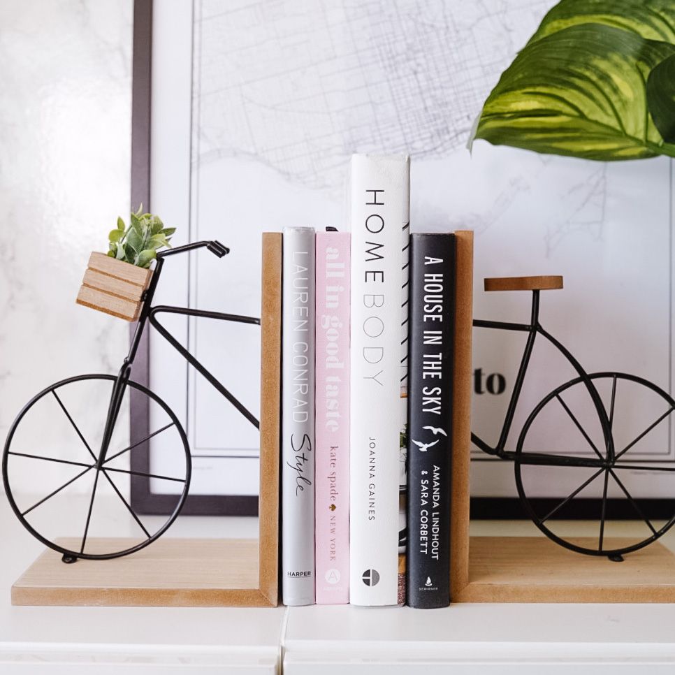 NKS Line - Set of 2 Bicycle Bookends