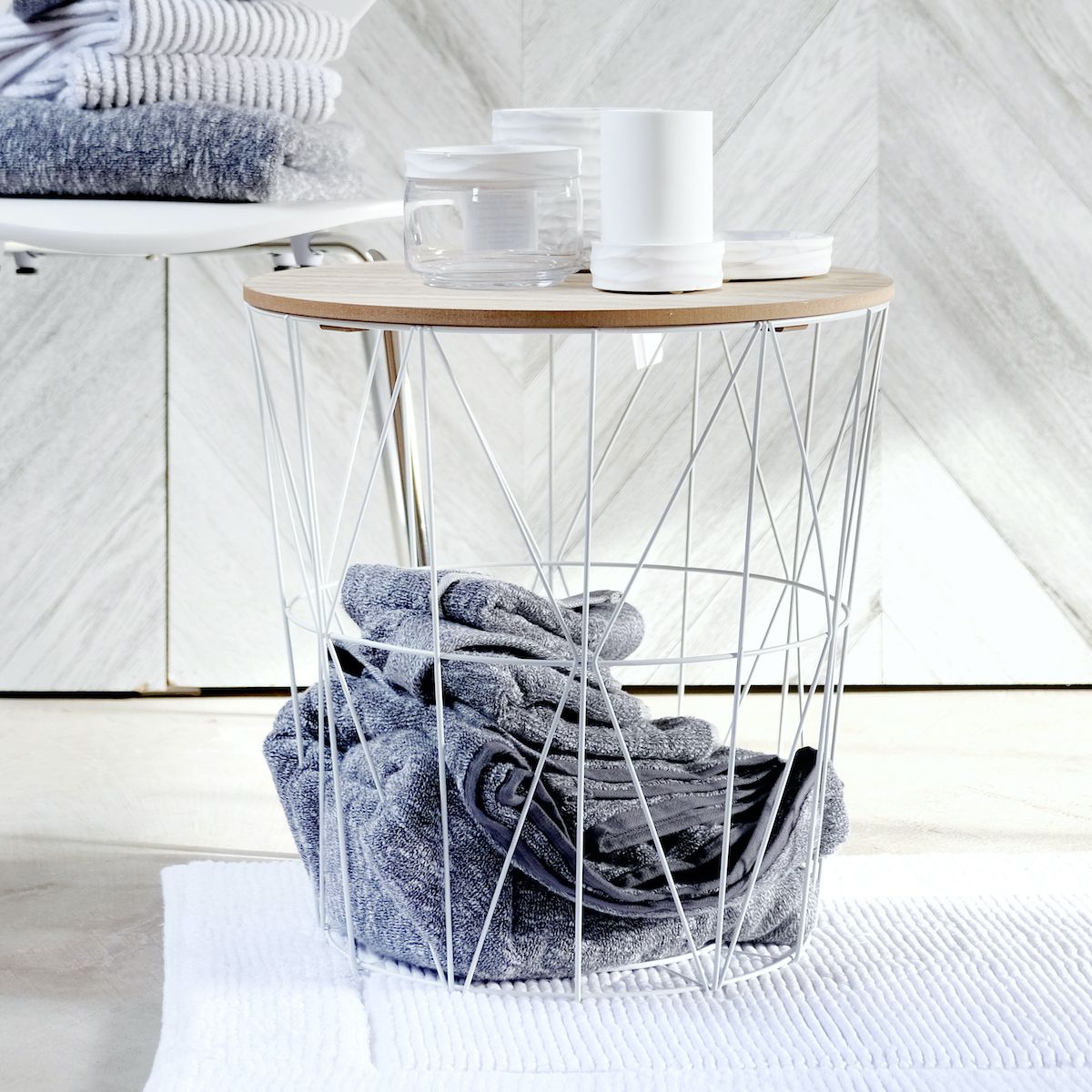 NKS Line - Yara Accent Table with Storage