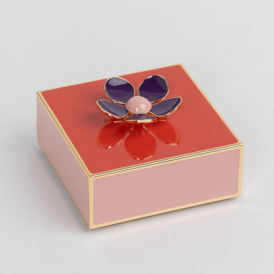 NKS Line - Make it Pop Floral Jewelry Box by Kate Spade - Red and Pink