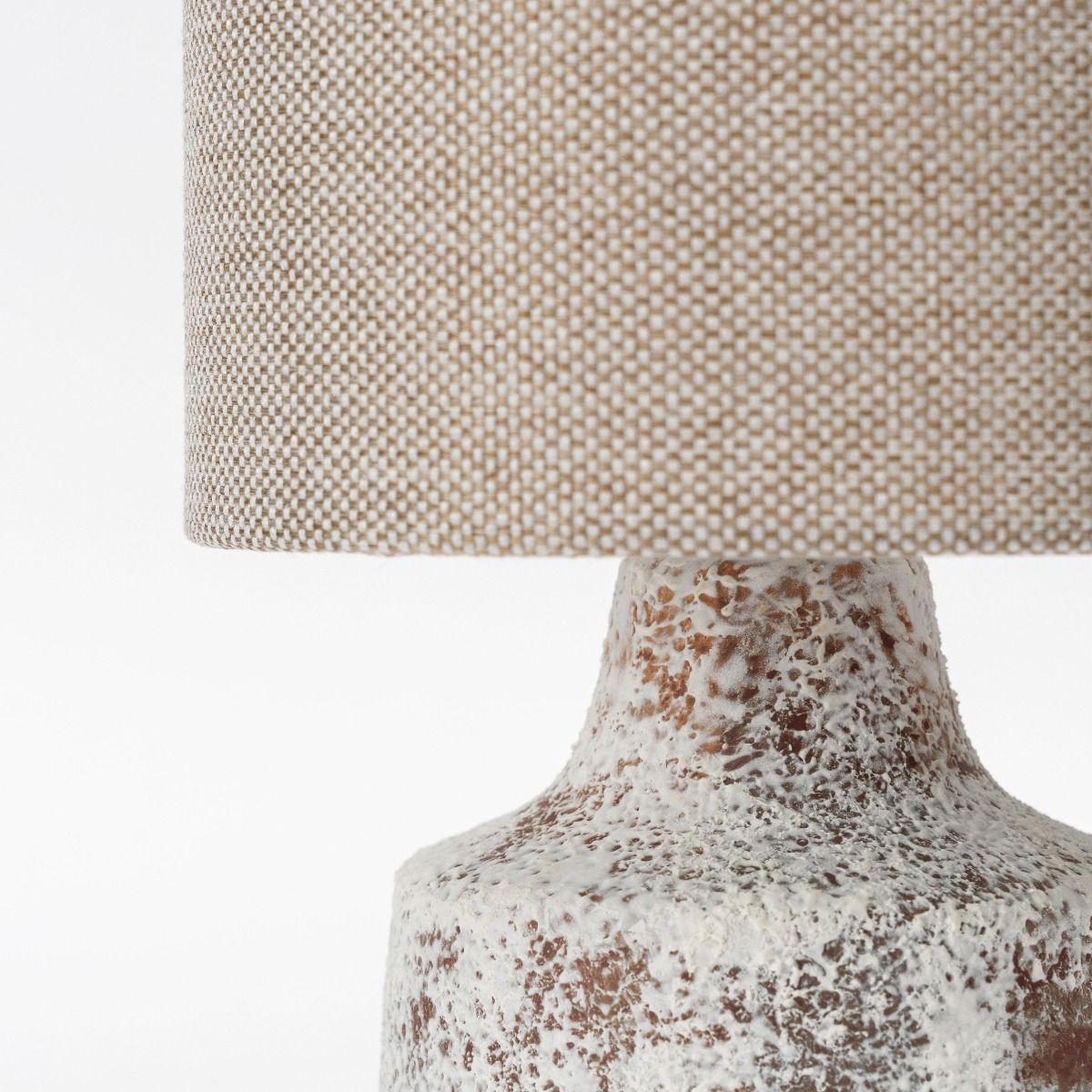 NKS Line - Sheryle Ceramic Table Lamp with Plain Base - Taupe