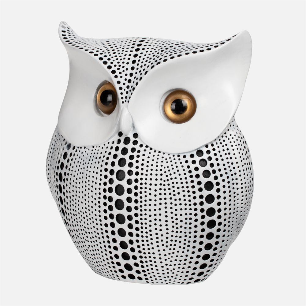 NKS Line - Resin White Owl